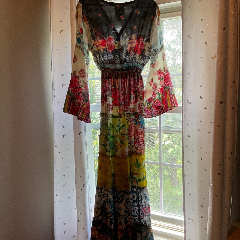 Johnny Was Kimino Maxi dress